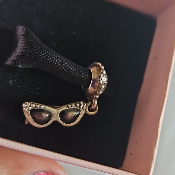 Pandora Authentic Sunglasses Charm Silver - Picture 7 of 16